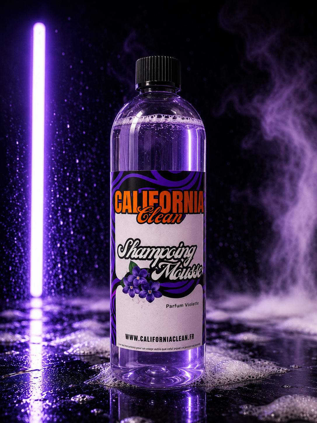Shampoing Mousse (Parfum Violette)